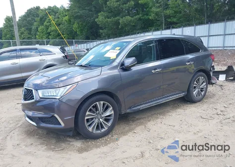 2017 Acura Mdx Technology Package from USA, damaged, VIN 5FRYD4H57HB018151